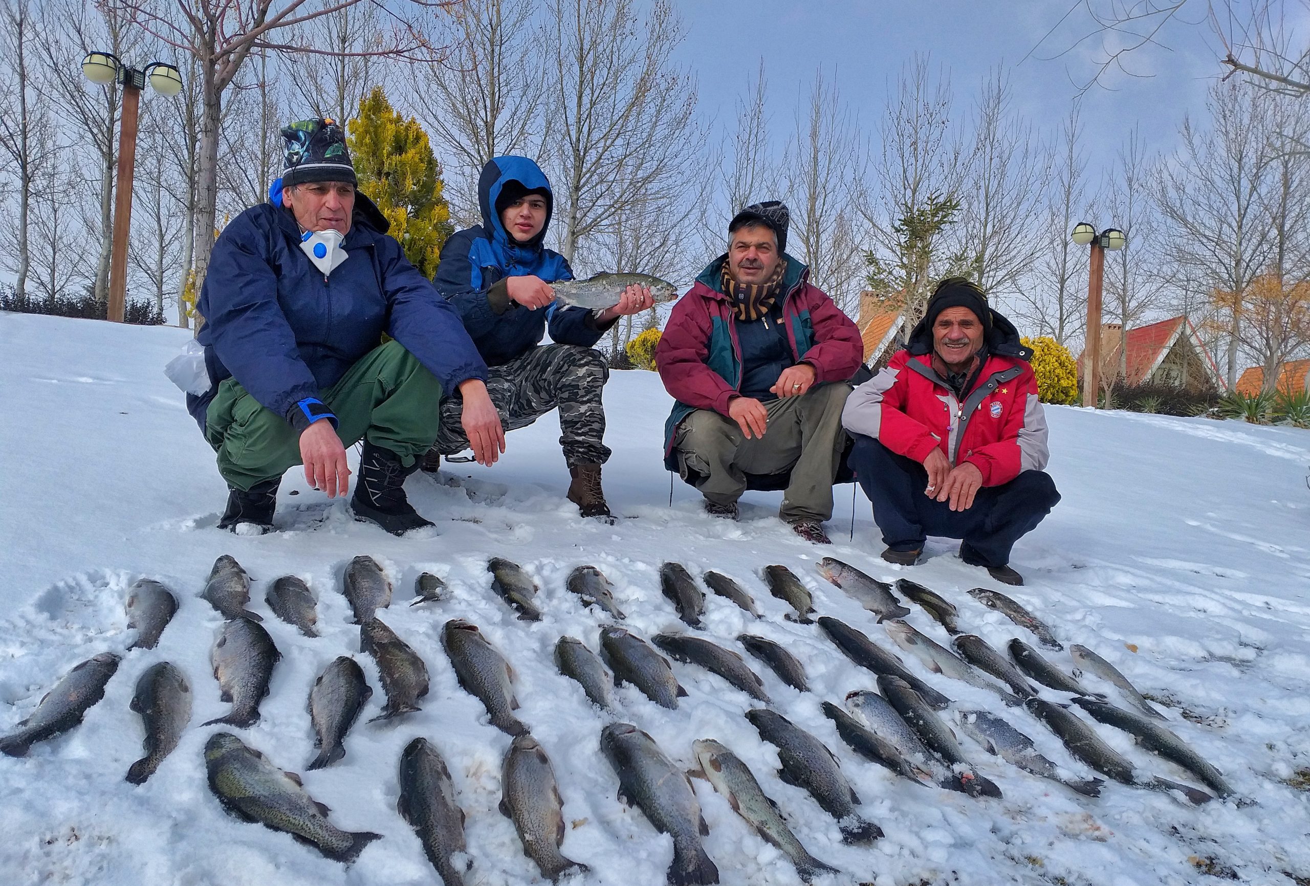 صید عالی قزل آلا